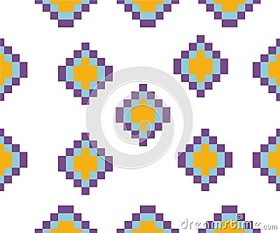 Pixel pantern Vector Illustration