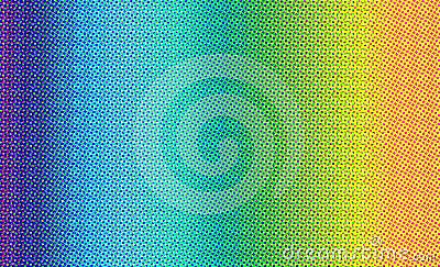 pixelate dot halftone color, gradient colorful dot halftone for background, digital halftone pixel for modern backdrop Stock Photo