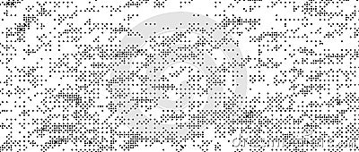 Pixelated grain sand texture bitmap. Dither grunge background. Abstract dotted glitchy pattern. Video game screen Vector Illustration