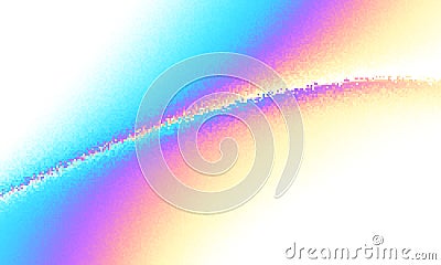 Pixelated psychedelic background. Moire overlapping effect. Vector image. White background Vector Illustration