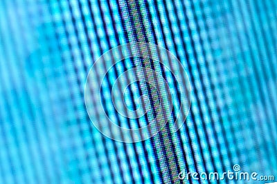 Pixels of LCD TV screen Stock Photo