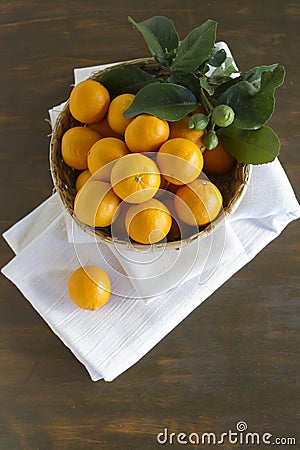 Pixie Tangerines Stock Photo