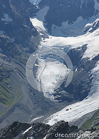 Piz Corvatsch Stock Photo