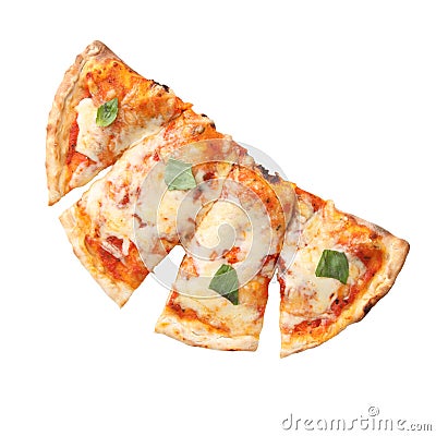 Pizza calzone Stock Photo