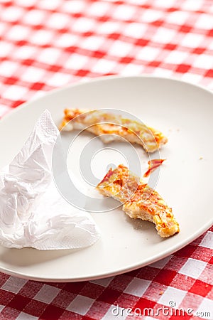 Pizza crusts Stock Photo