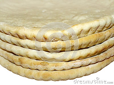 Pizza crusts, close-up Stock Photo