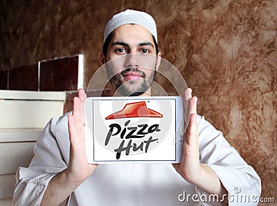 Pizza hut logo Editorial Stock Photo