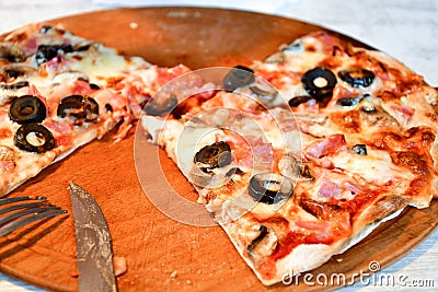 Pizza Stock Photo