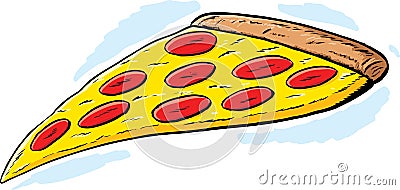 Pizza Slice Vector Illustration