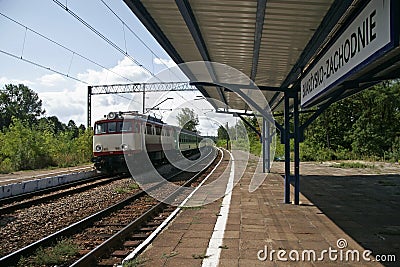 Pkp, polish state railways Stock Photo