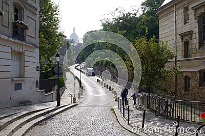 France Paris Place Dalida Montmartre 841212 Editorial Stock Photo