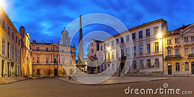 Place de la Republique in Arles, France Stock Photo