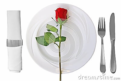 Place setting Stock Photo