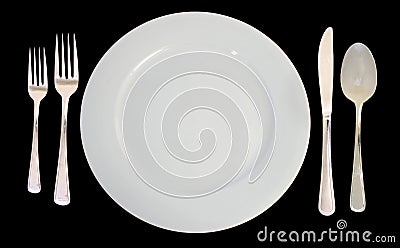 Place Setting Stock Photo