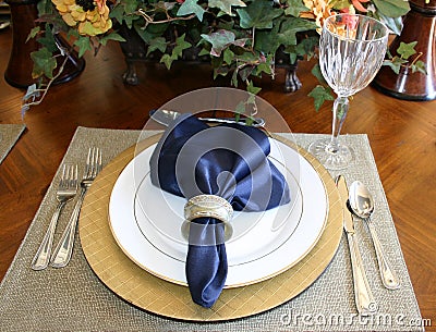 Place Setting Stock Photo