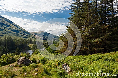 Place where was filmed Hagrid's hut in Harry Potter Stock Photo