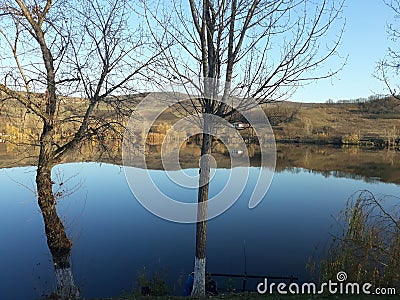 Lake Brateni Stock Photo