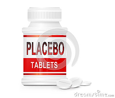 Placebo concept. Stock Photo