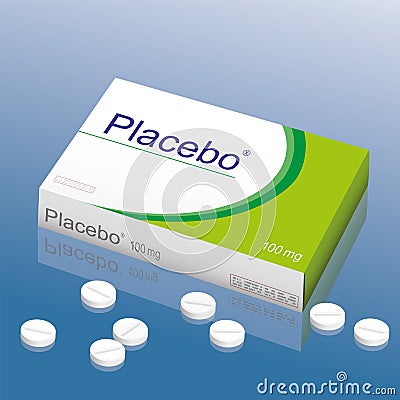 Placebo Pills Tablets Vector Illustration