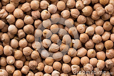 Placer chickpeas texture Stock Photo