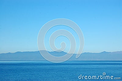 Placid seascape Stock Photo