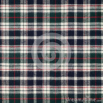 plaid fabric texture Stock Photo