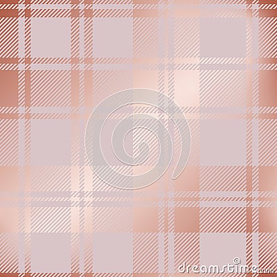 Plaid seamless pattern. Check gingham background. Repeated tartan geometric patern. Scottish checked style for design prints. Repe Vector Illustration
