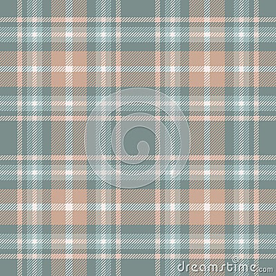 Plaid seamless pattern. Check line. Repeating tartan checks design. Repeated scottish stripe flannel. Scotland fabric prints Vector Illustration