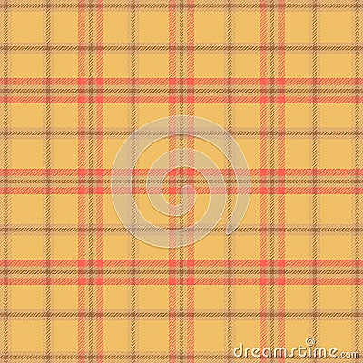 Plaid textured seamless tweed pattern for fashion textiles Seamless check plaid graphic texture background Vector Illustration