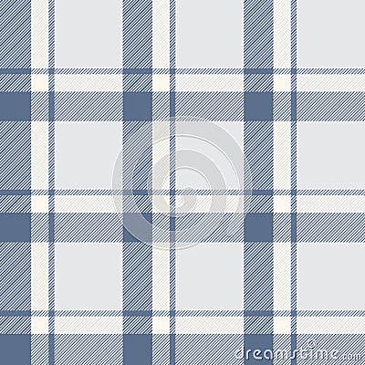 Plaid textured seamless tweed pattern for fashion textiles. Seamless check plaid graphic texture background Vector Illustration