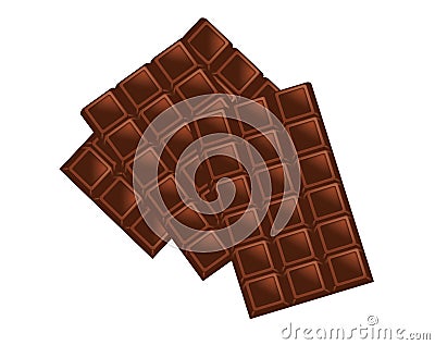 Plain Chocolate Vector Illustration