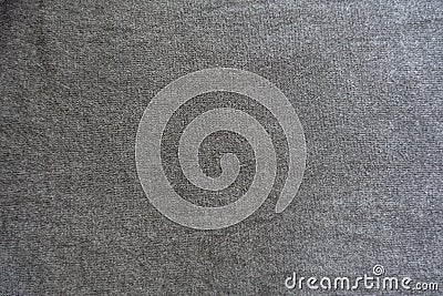 Plain simple gray jersey fabric from above Stock Photo