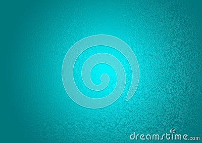 Plain turquoise textured gradient background Stock Photo