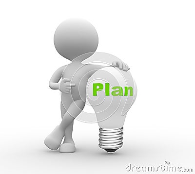 Plan Stock Photo