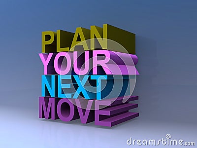 Plan your next move Stock Photo