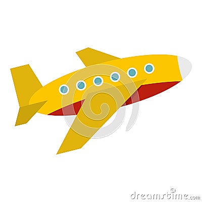 Plane icon isolated Vector Illustration