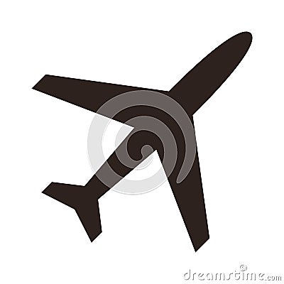 Plane icon Vector Illustration