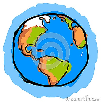 Planet Earth Stock Photo