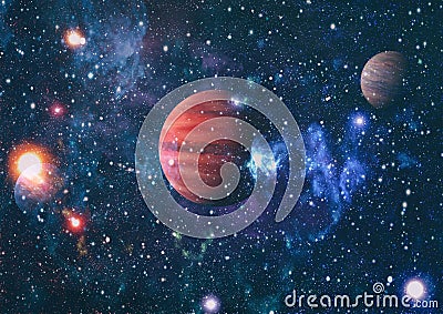 Planet - Elements of this Image Furnished by NASA Stock Photo