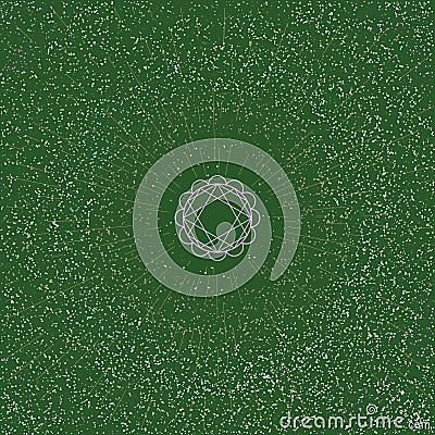 Planet green Vector Illustration