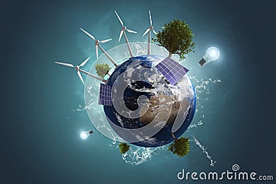 Green Energy Stock Photo