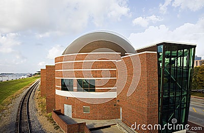 Planetarium in Baton Rouge Stock Photo