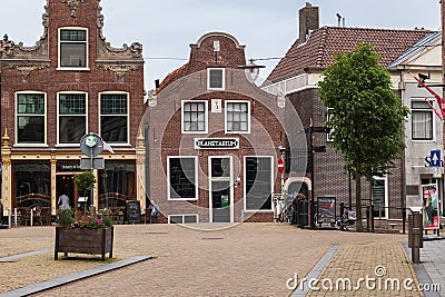 Planetarium Eise Eisinga in Franeker in The Netherlands Editorial Stock Photo