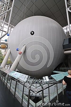 Planetarium Exterior Editorial Stock Photo