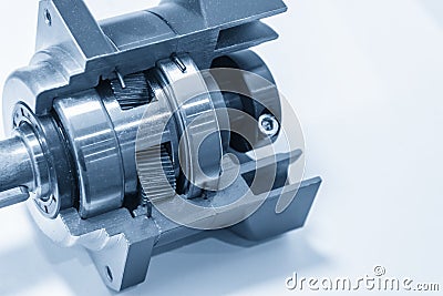 The planetary gear Stock Photo