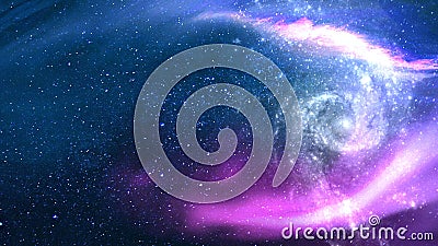 Planets and galaxy, science fiction wallpaper. Astronomy is the scientific study of the universe stars, planets, galaxies, and eve Stock Photo