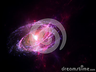 Planets Galaxy Science Fiction Wallpaper Beauty Deep Space Cosmos Physical Cosmology Stock Photos. Stock Photo