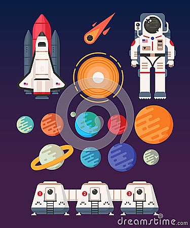 Space copy Vector Illustration