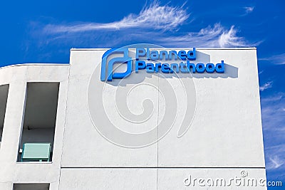 Planned Parenthood Clinic Editorial Stock Photo