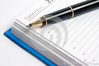 Planner Stock Photo